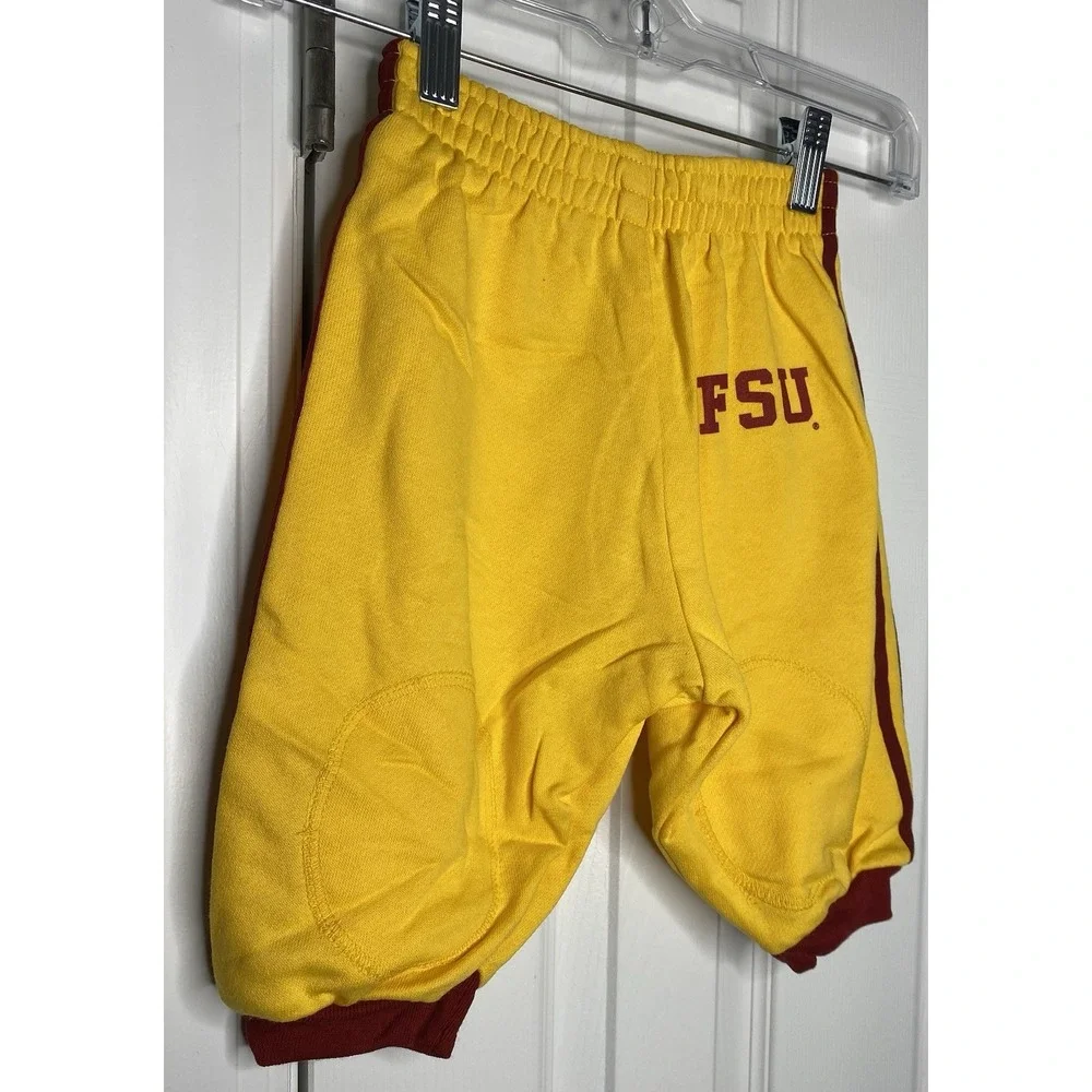 NCAA Toddler Florida State University Football Pants Yellow‎ Size 4T New